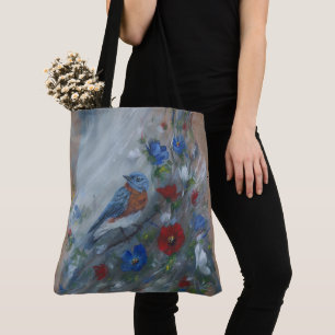 Tote Bag Merlebleu - Peinture USA