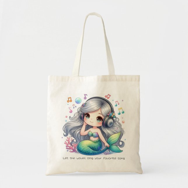 Tote Bag Mermaid  (Devant)