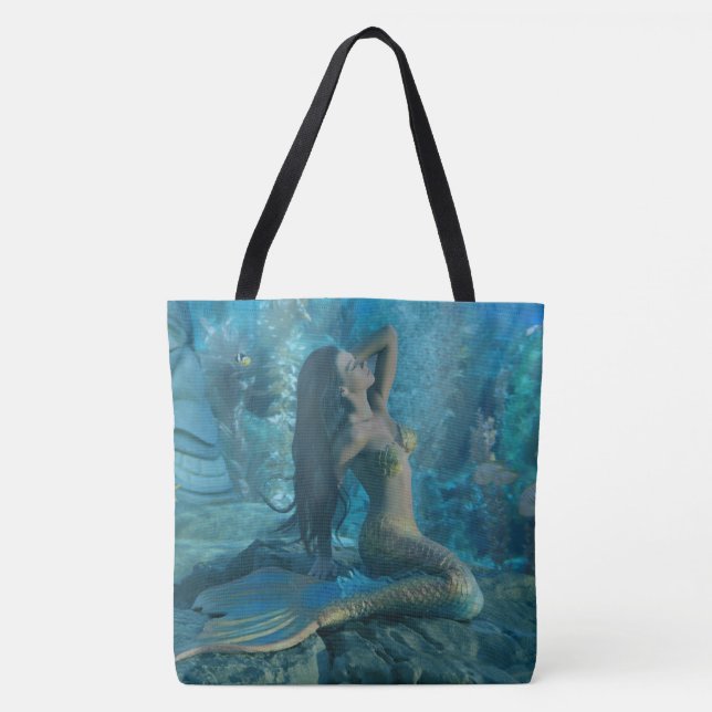 Tote Bag Mermaid Paradise (Devant)