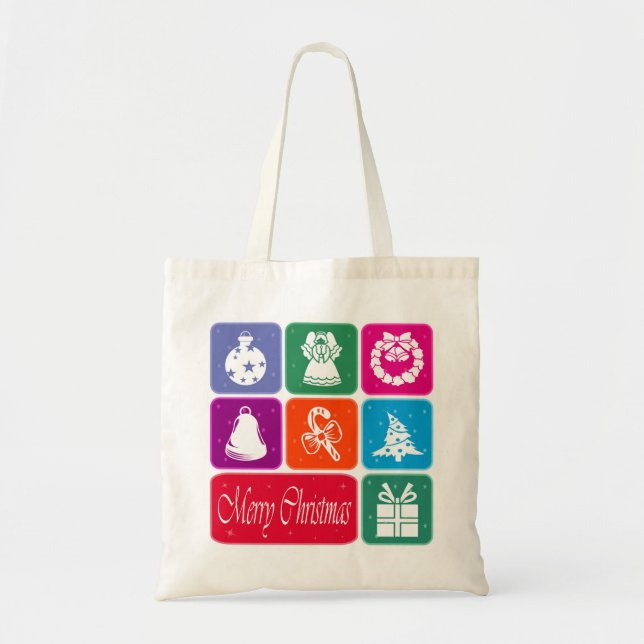 Tote Bag Merry Christmas (Devant)