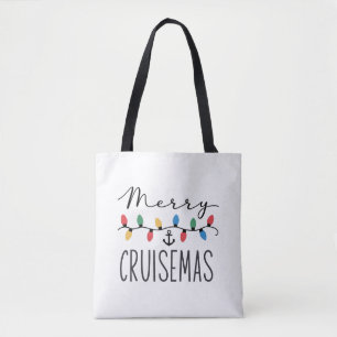 Tote Bag Merry Cruisemas Croisière de Noël en Famille 