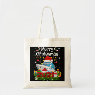 Tote Bag Merry Cruisemas Cruisemas Bateau De Croisière Noël