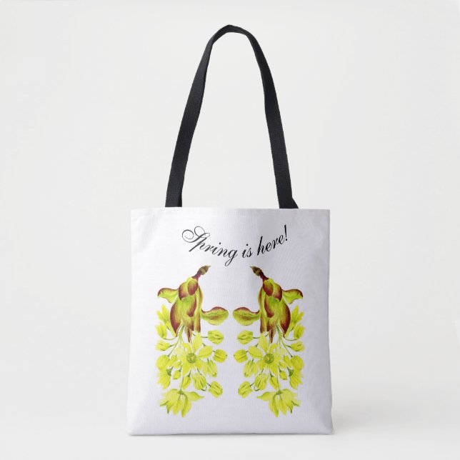 Tote Bag 'Merry Maples' sur une Fourre-tout (II) (Devant)