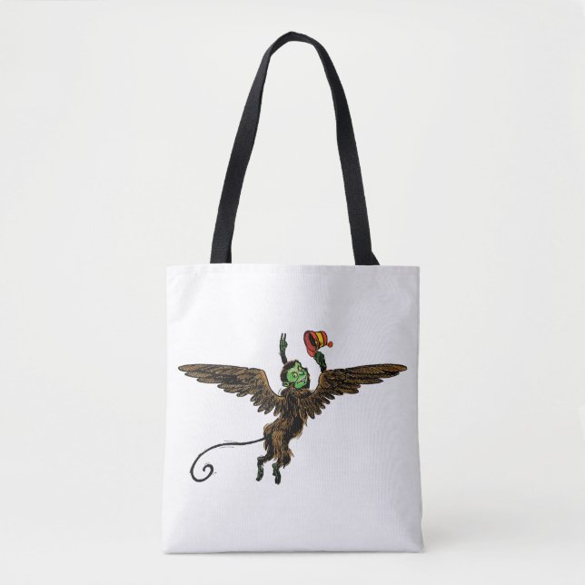 Tote Bag Merveilleux Magicien d'Oz, Singe Volant Malfaisant (Devant)