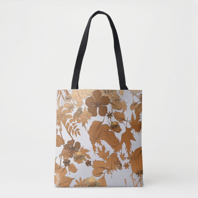 Tote Bag Mes fleurs de jardin III (Devant)