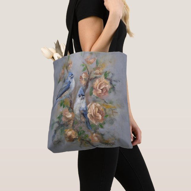Tote Bag Mésange à tête noire (De près)