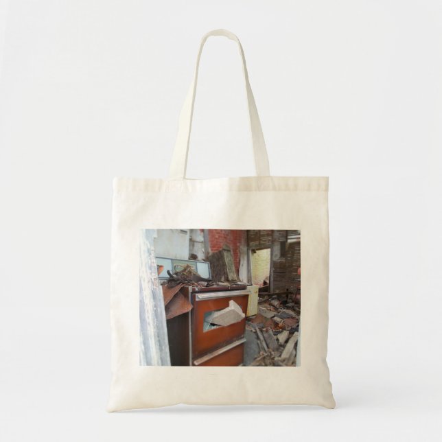 Tote Bag Mess abandonné dans les affaires abandonnées (Devant)