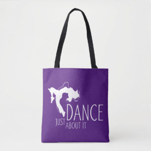 Tote Bag Message amusant - Juste Danser À Ce Sujet 2