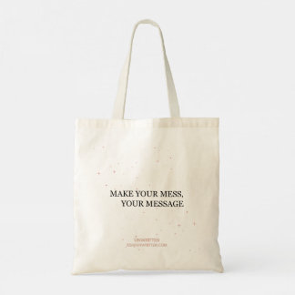 Tote Bag Message réversible fourre-tout
