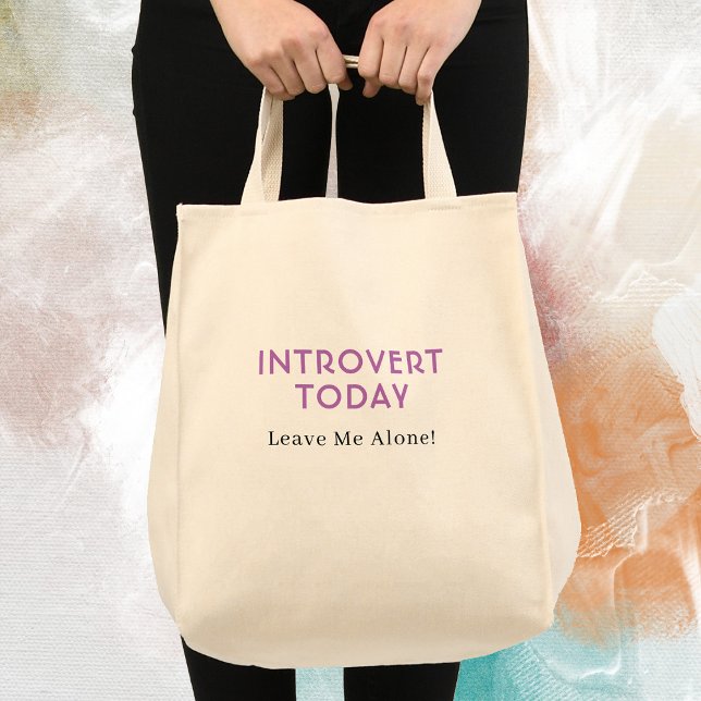 Tote Bag Messages amusants d'introduction et d'extraction (Créateur téléchargé)