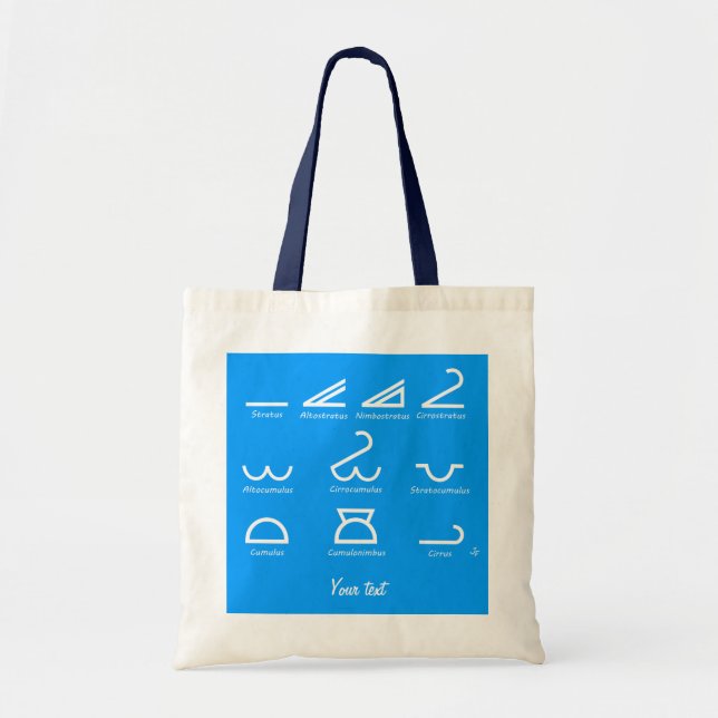 Tote Bag Météorologie (Devant)
