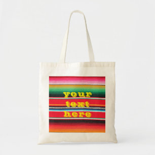 Tote Bag mexicaine mexique poncho serape arrière - plan