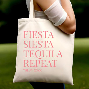 Tote Bag Mexique Mariage Bienvenue Fiesta Beach Bachelorett