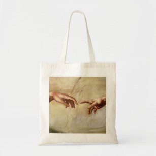 Tote Bag Michelangelo Création de la chapelle Sixtine Adam