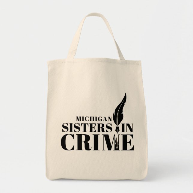 Tote Bag Michigan Sisters in Crime bag (Devant)