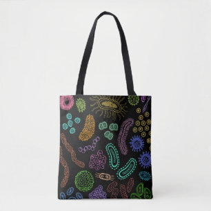 Tote Bag Microbes