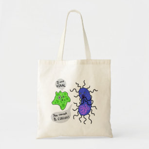 Tote Bag Microbes viraux