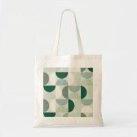Mid Century Modern Abstract Pattern Sage Green