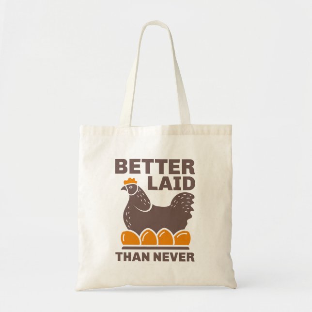 Tote Bag Mieux Posé Que Jamais (Devant)