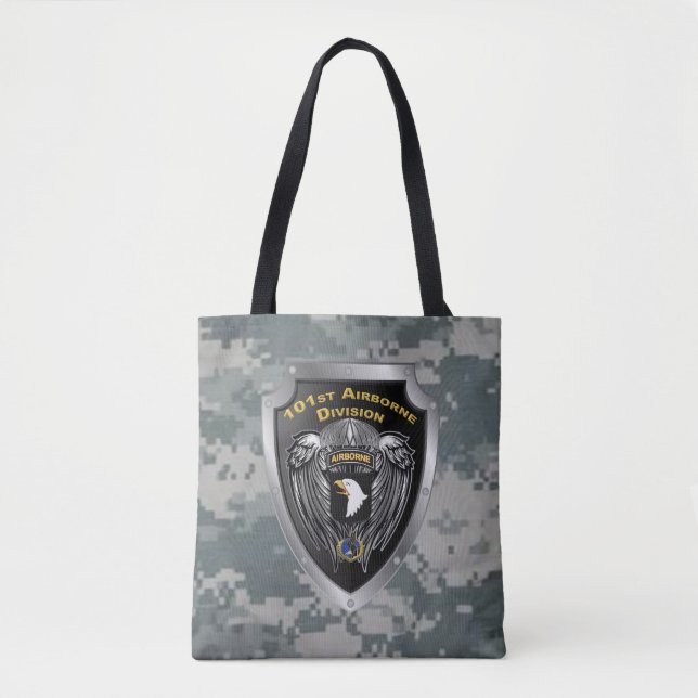 Tote Bag Mighty 101st Airborne Division (Devant)