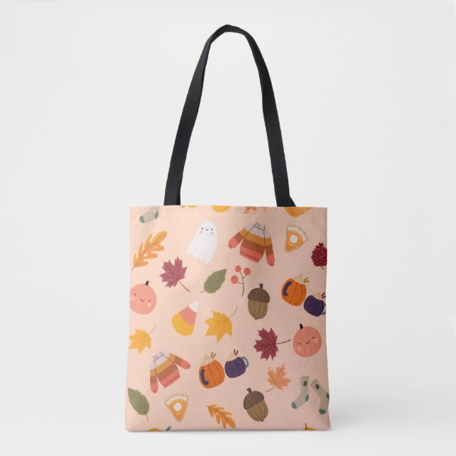 Tote Bag Mignon Automne (Devant)