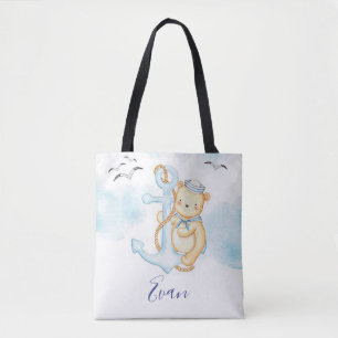 Tote Bag Mignon bébé ours marin 