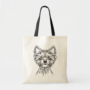 Tote Bag Mignon chiot Yorkshire Terrier Yorkie amateur de c