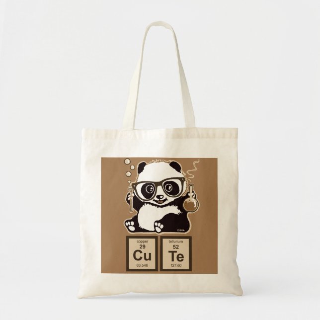 Tote Bag Mignon découvert par panda de chimie (Devant)