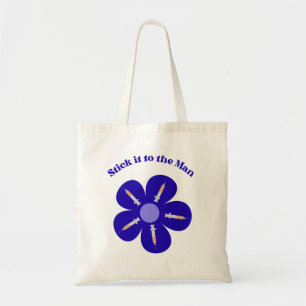 Tote Bag Mignon Drôle Infirmière Phlébotomie Fleur Seringue