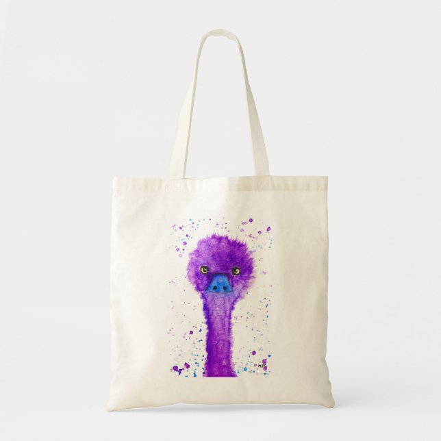Tote Bag mignon mauve emu (Devant)