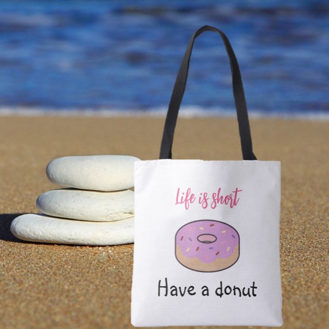 Tote Bag Mignonne Avoir Une Donut (Créateur téléchargé)