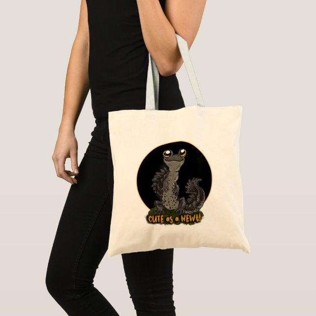 Tote Bag Mignonne comme un Newt ! (Devant (produit))