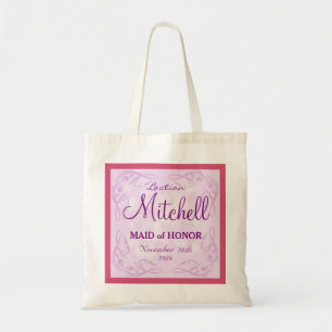 Tote Bag Mignonne femme abstraite d'honneur mariage