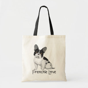 Tote Bag Mignonne French Bulldog Cadeau Frenchie Mom Amoure