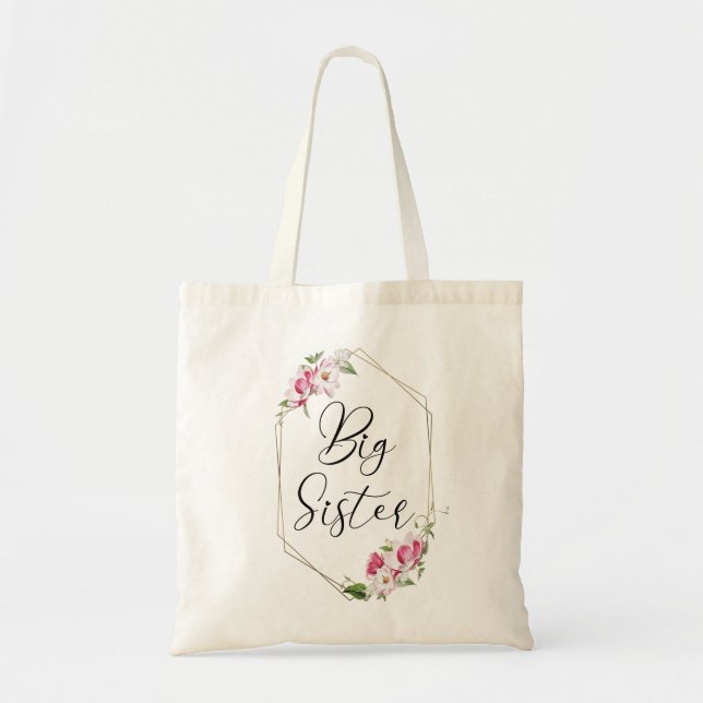 Tote Bag Mignonne Grande Soeur (Devant)