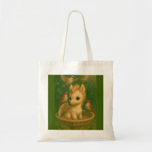 Tote Bag Mignonne, Gros yeux, bébé unisus, pegasus unicorne