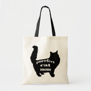 Tote Bag Mignonne maman Chat Noir Moderne