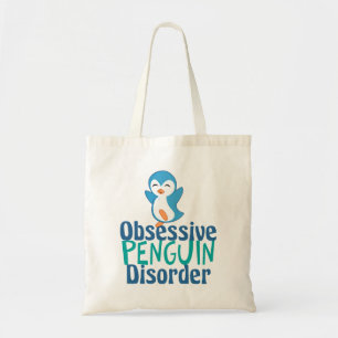 Tote Bag Mignonne trouble obsessionnel du pingouin