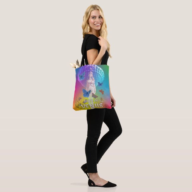 Tote Bag Mikitiez venus océan butterfies amour olympus (Sur le modèle)