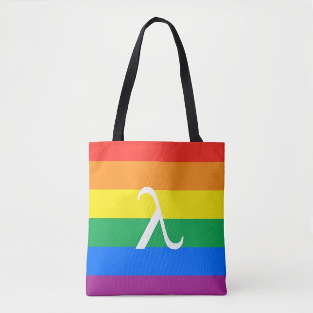 Tote Bag Militantisme Gay Pride (Devant)