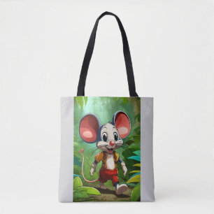 Tote Bag Milo, la souris de la jungle