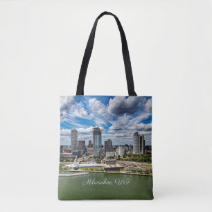 Tote Bag Milwaukee, Wisconsin, photo de la ville,