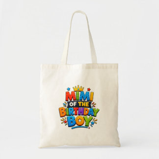 Tote Bag Mimi du garçon d'anniversaire Joyeux anniversaire