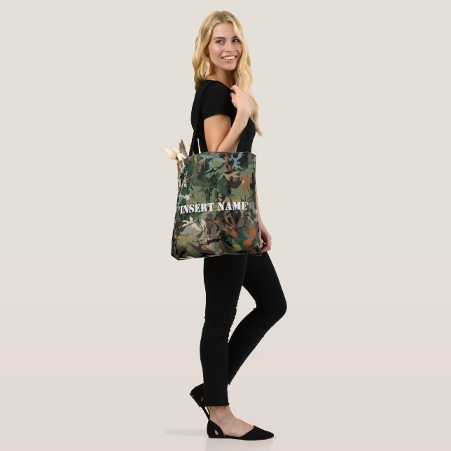 Tote Bag Mimicking Nature : La science du camouflage (Sur le modèle)
