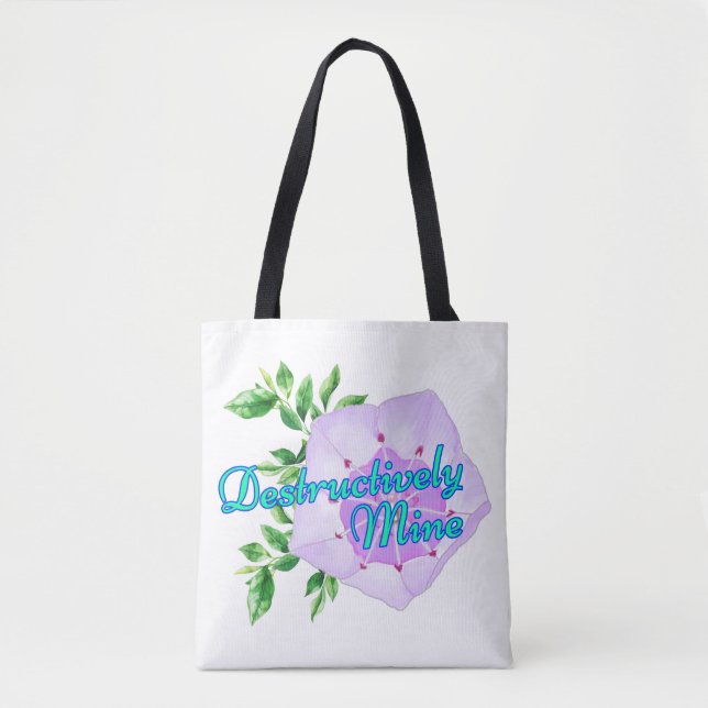 Tote Bag Mine Destructivement (Devant)