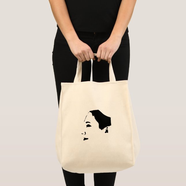 Tote Bag Minimalisme Dessin Dessin Femme Lady Girl (Devant (produit))