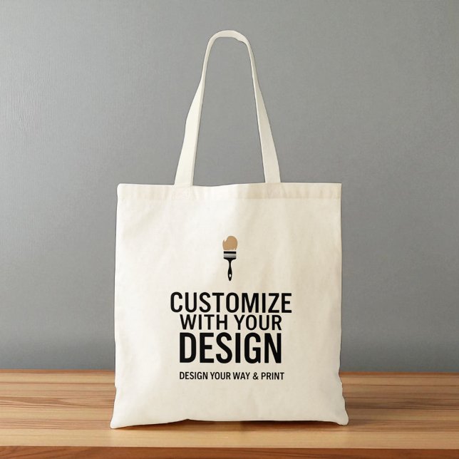 Tote Bag Minimalist Company Branded Custom Personalized  (Créateur téléchargé)
