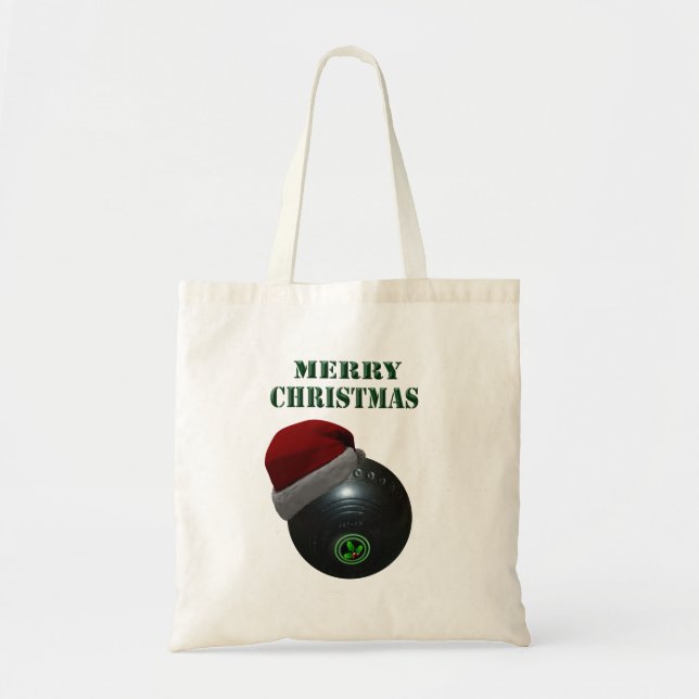 Tote Bag Minimalists Bows Joyeux Noël, (Devant)