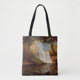 Tote Bag Minnehaha Falls, art d'Albert Bierstadt