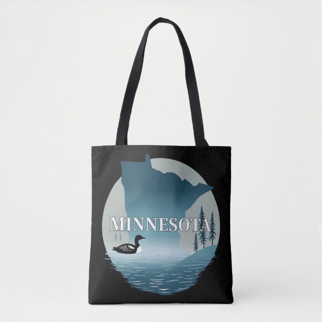 Tote Bag Minnesota États-Unis d'Amérique (Devant)